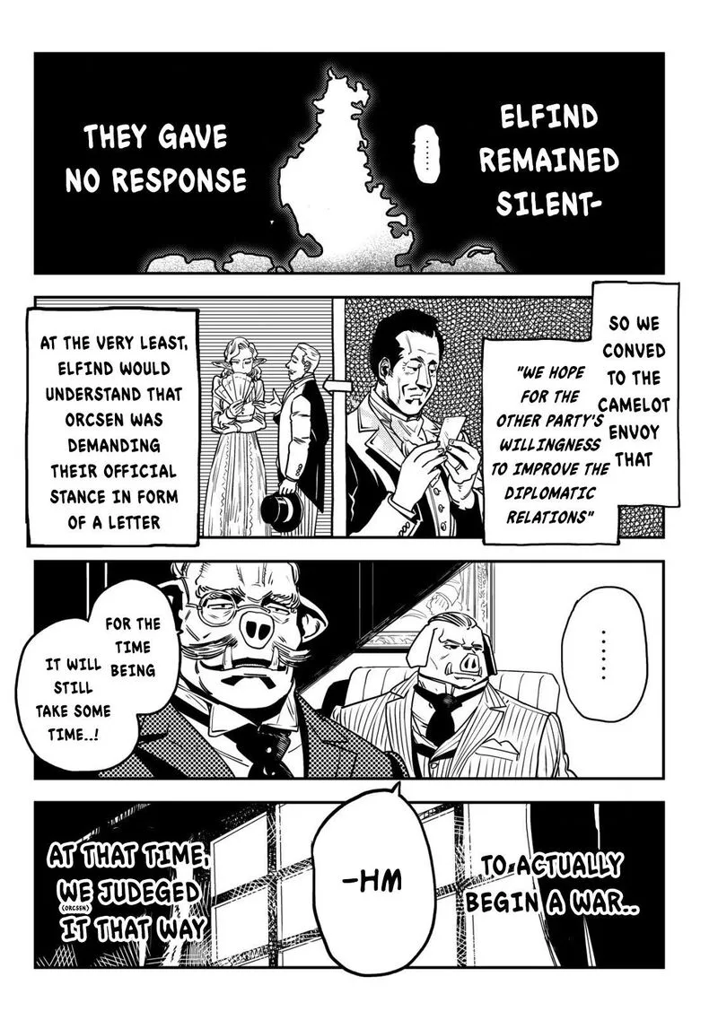 Orcsen Oukokushi - Yaban na Ooku no Kuni wa, Ikanishite Heiwa na Elf no Kuni wo Yakiharau ni Itatta ka Chapter 8 page 32