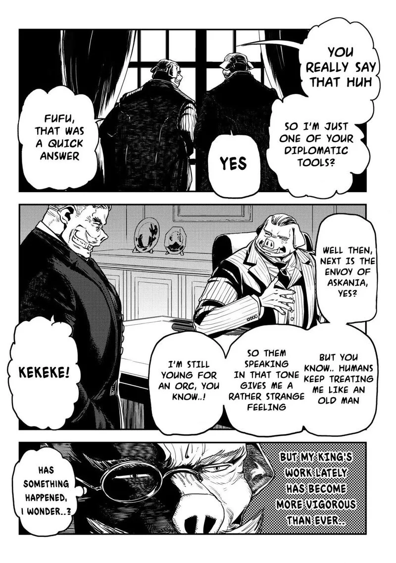 Orcsen Oukokushi - Yaban na Ooku no Kuni wa, Ikanishite Heiwa na Elf no Kuni wo Yakiharau ni Itatta ka Chapter 8 page 30