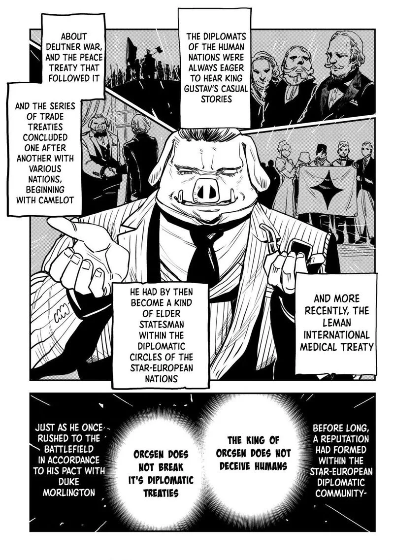 Orcsen Oukokushi - Yaban na Ooku no Kuni wa, Ikanishite Heiwa na Elf no Kuni wo Yakiharau ni Itatta ka Chapter 8 page 23
