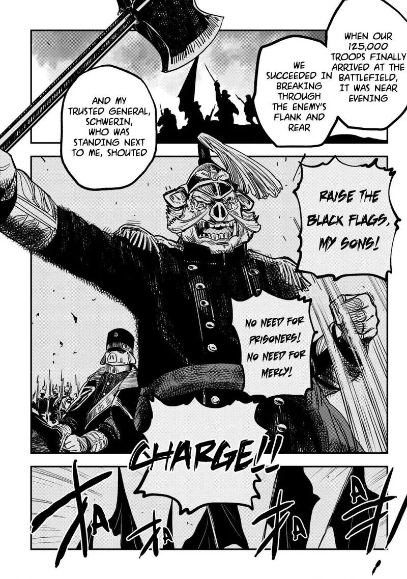 Orcsen Oukokushi - Yaban na Ooku no Kuni wa, Ikanishite Heiwa na Elf no Kuni wo Yakiharau ni Itatta ka Chapter 8 page 15