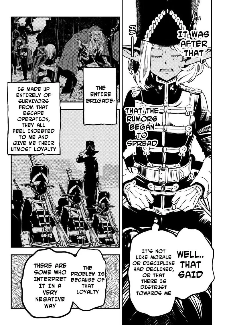 Orcsen Oukokushi - Yaban na Ooku no Kuni wa, Ikanishite Heiwa na Elf no Kuni wo Yakiharau ni Itatta ka Chapter 8 page 52