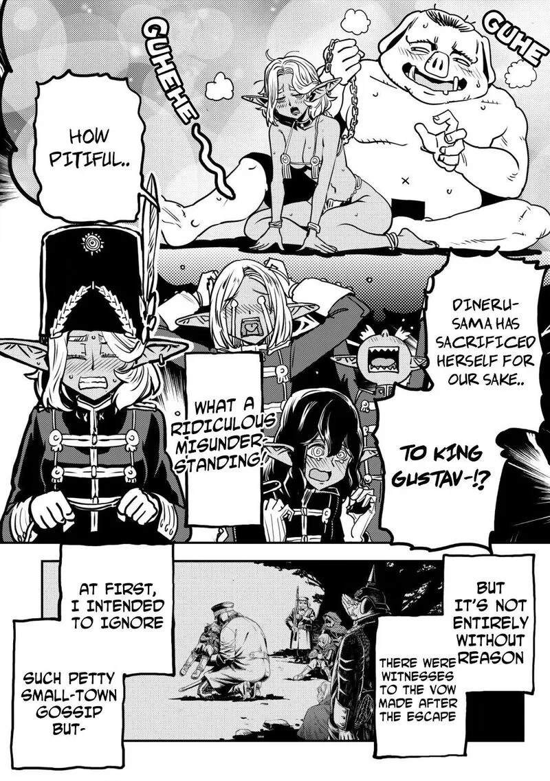 Orcsen Oukokushi - Yaban na Ooku no Kuni wa, Ikanishite Heiwa na Elf no Kuni wo Yakiharau ni Itatta ka Chapter 8 page 53