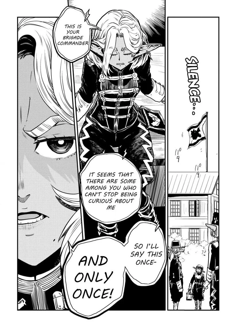 Orcsen Oukokushi - Yaban na Ooku no Kuni wa, Ikanishite Heiwa na Elf no Kuni wo Yakiharau ni Itatta ka Chapter 8 page 57