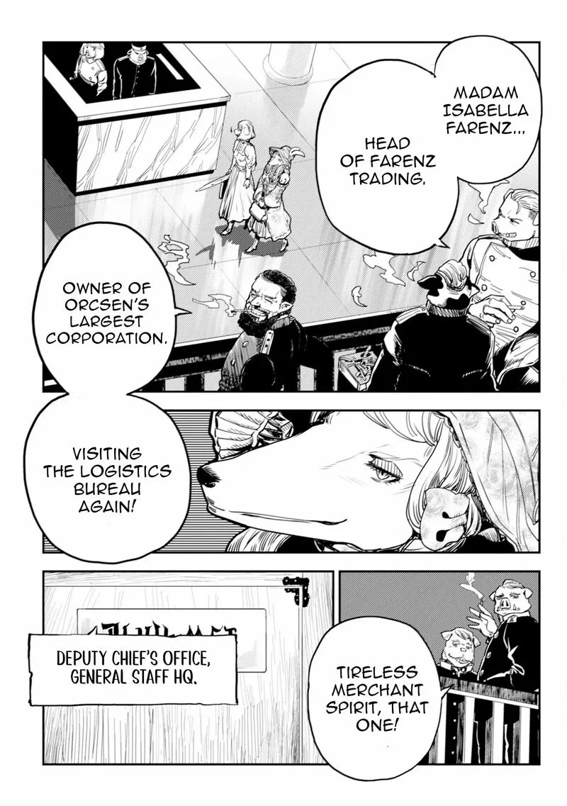 Orcsen Oukokushi - Yaban na Ooku no Kuni wa, Ikanishite Heiwa na Elf no Kuni wo Yakiharau ni Itatta ka Chapter 9 page 4