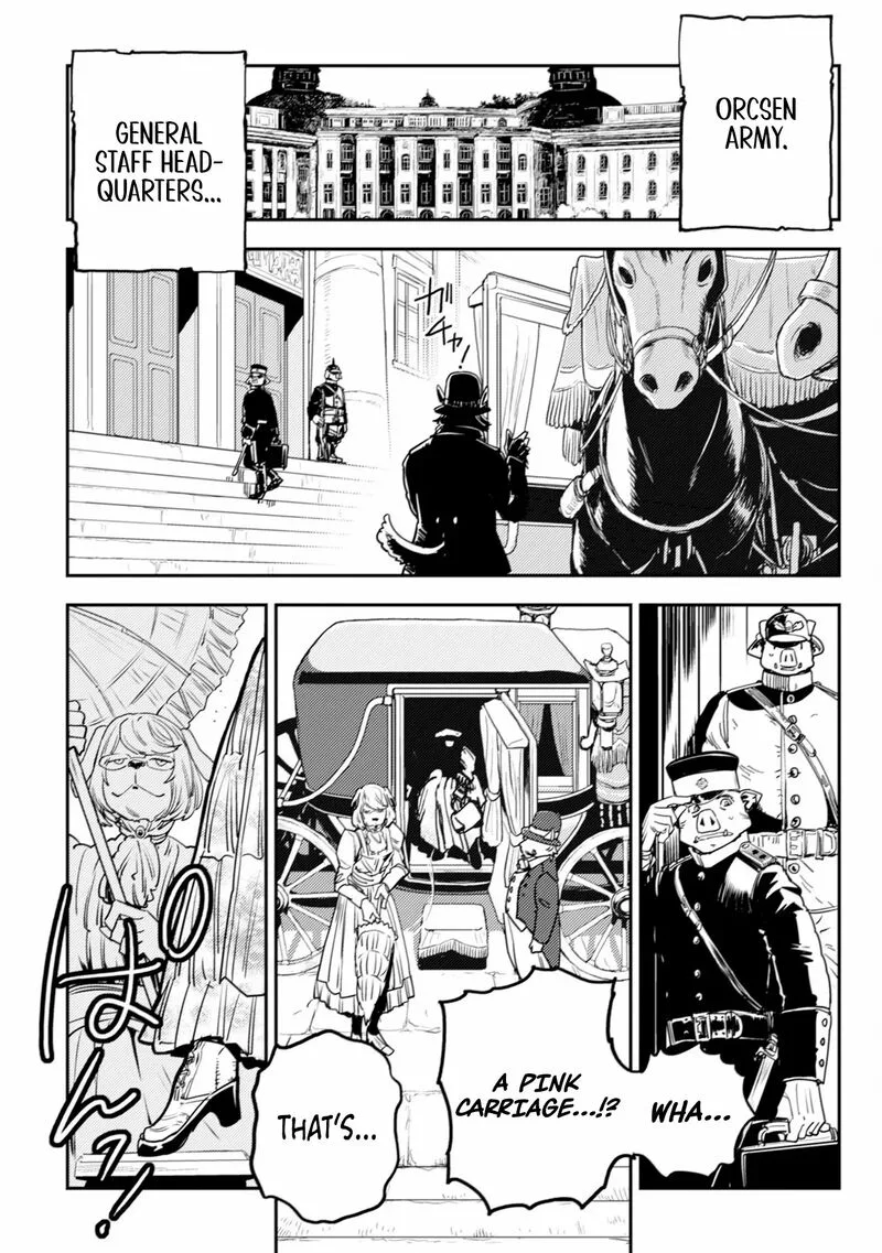 Orcsen Oukokushi - Yaban na Ooku no Kuni wa, Ikanishite Heiwa na Elf no Kuni wo Yakiharau ni Itatta ka Chapter 9 page 2