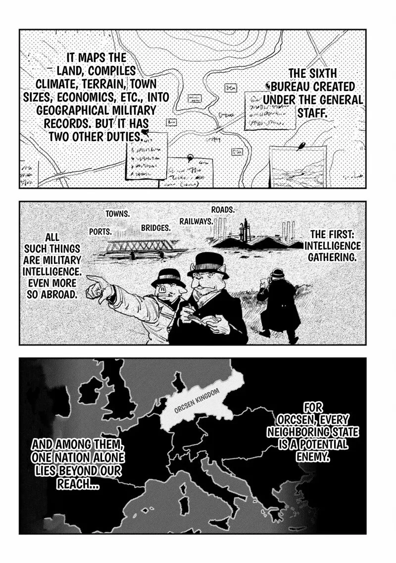 Orcsen Oukokushi - Yaban na Ooku no Kuni wa, Ikanishite Heiwa na Elf no Kuni wo Yakiharau ni Itatta ka Chapter 9 page 7