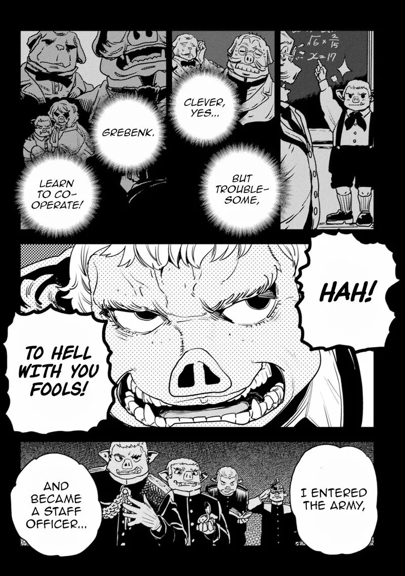 Orcsen Oukokushi - Yaban na Ooku no Kuni wa, Ikanishite Heiwa na Elf no Kuni wo Yakiharau ni Itatta ka Chapter 9 page 23