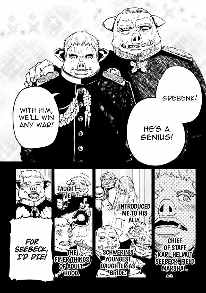 Orcsen Oukokushi - Yaban na Ooku no Kuni wa, Ikanishite Heiwa na Elf no Kuni wo Yakiharau ni Itatta ka Chapter 9 page 24