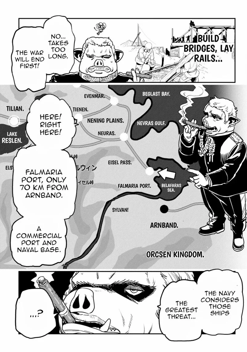 Orcsen Oukokushi - Yaban na Ooku no Kuni wa, Ikanishite Heiwa na Elf no Kuni wo Yakiharau ni Itatta ka Chapter 9 page 30