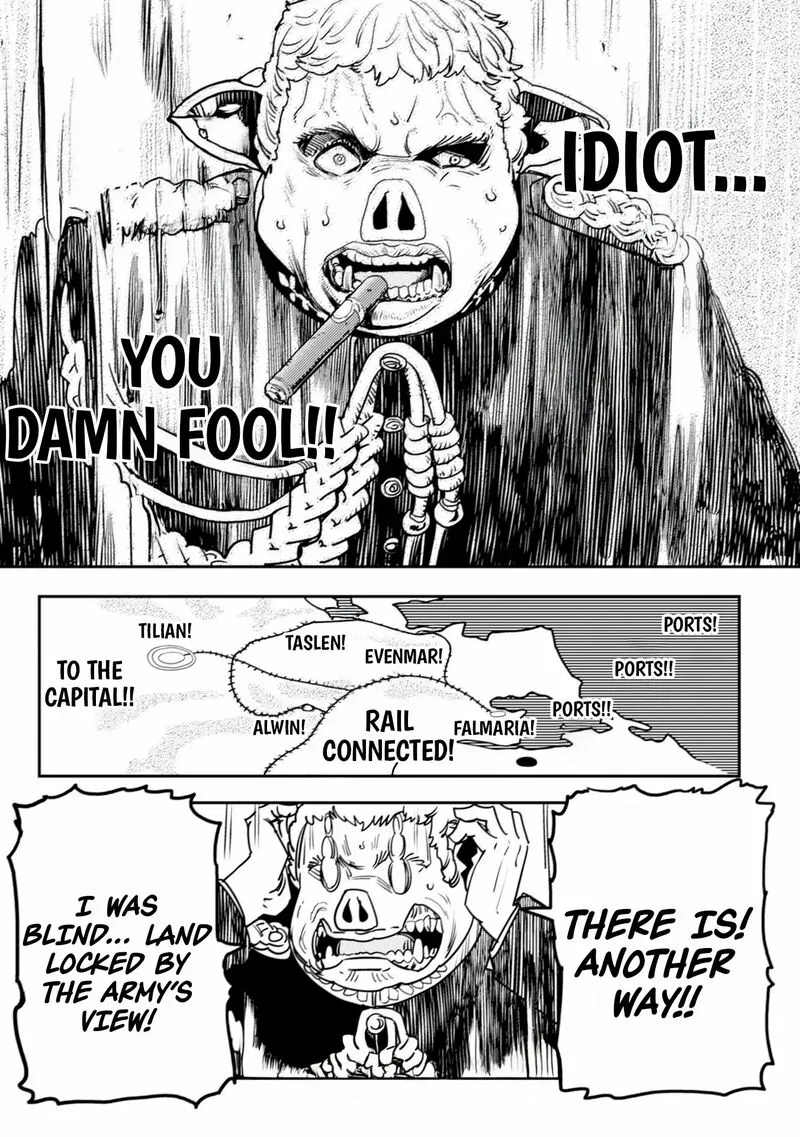 Orcsen Oukokushi - Yaban na Ooku no Kuni wa, Ikanishite Heiwa na Elf no Kuni wo Yakiharau ni Itatta ka Chapter 9 page 31