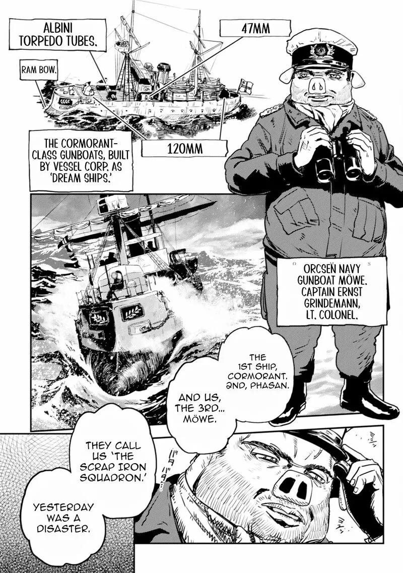 Orcsen Oukokushi - Yaban na Ooku no Kuni wa, Ikanishite Heiwa na Elf no Kuni wo Yakiharau ni Itatta ka Chapter 9 page 36