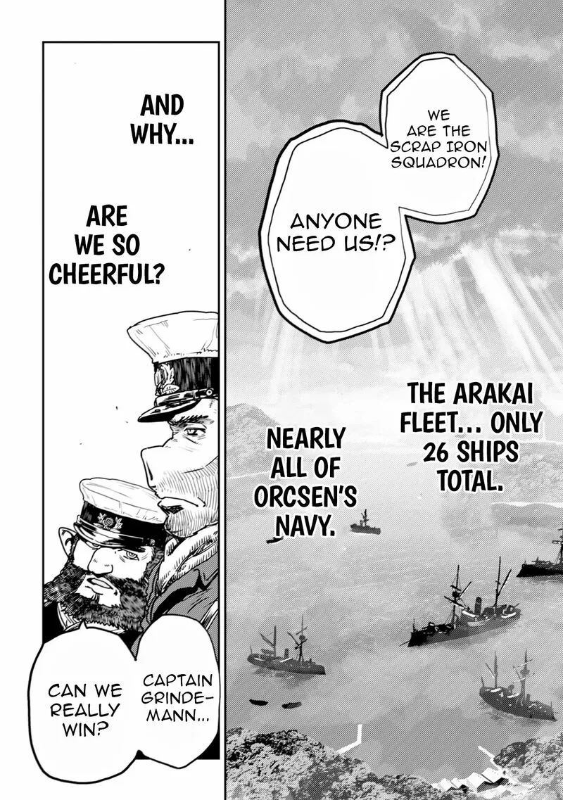 Orcsen Oukokushi - Yaban na Ooku no Kuni wa, Ikanishite Heiwa na Elf no Kuni wo Yakiharau ni Itatta ka Chapter 9 page 40