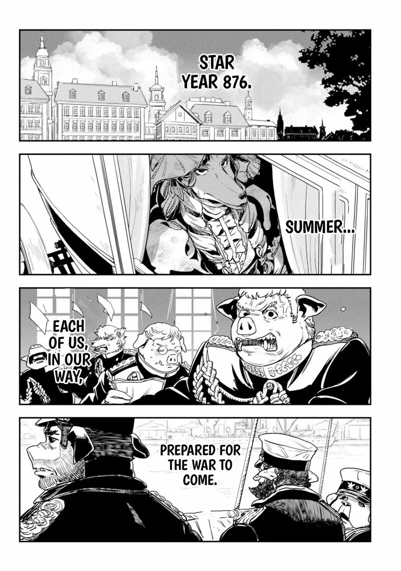 Orcsen Oukokushi - Yaban na Ooku no Kuni wa, Ikanishite Heiwa na Elf no Kuni wo Yakiharau ni Itatta ka Chapter 9 page 45