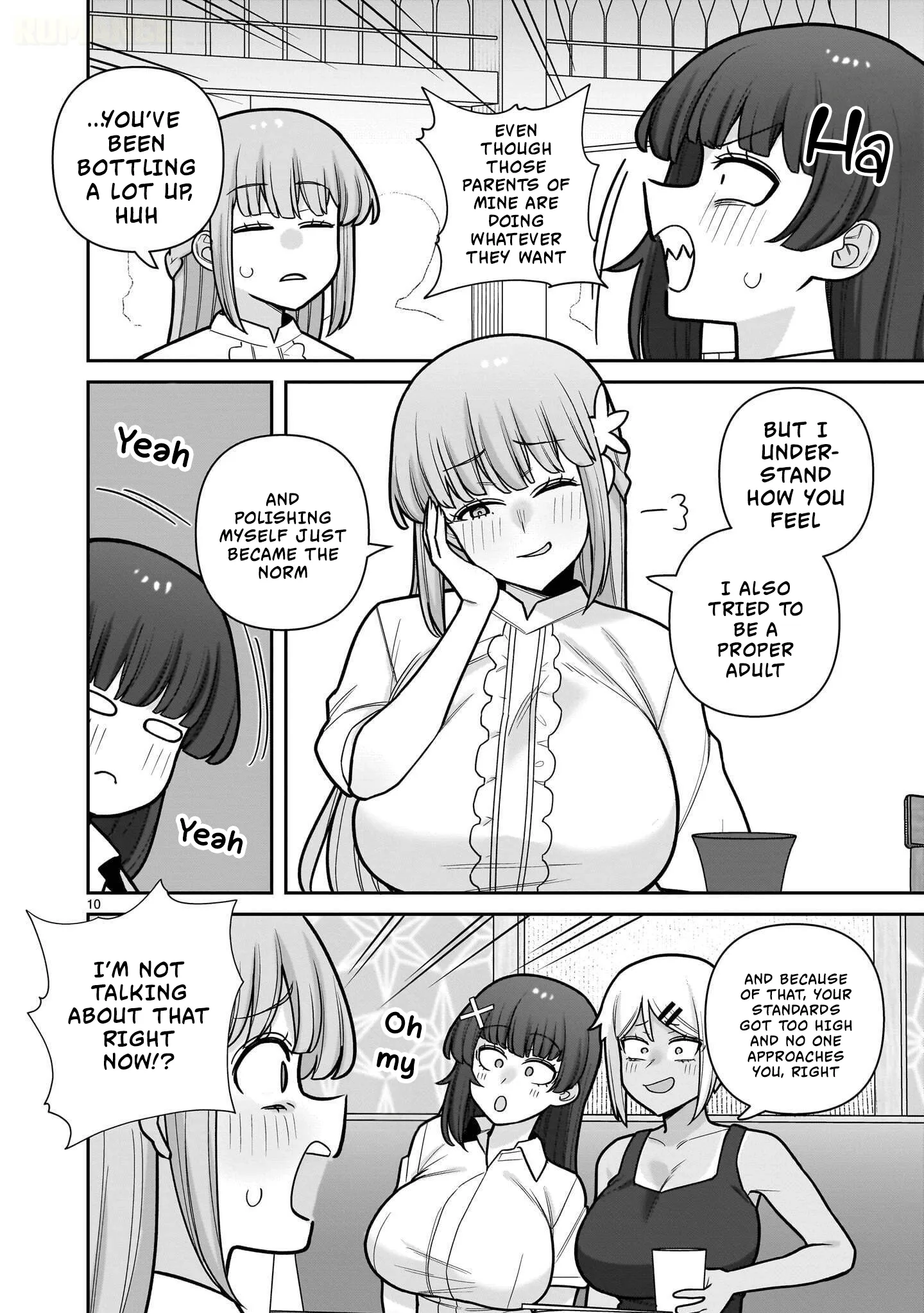 Ore ga Inai to Sugu Chomeru Hakanagi Kasumi Chapter 28 page 11