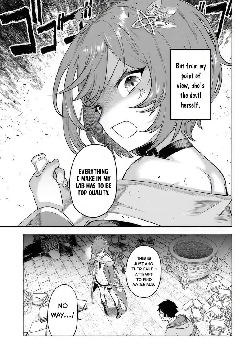 Ore Igai Dare mo Saishu Dekinai Sozai na no ni "Sozai Saishuritsu ga Hikui" to Pawahara suru Osananajimi Renkinjutsushi to Zetsuen shita Senzoku Madoushi, Henkyou no Machi de Slow Life wo Okuritai. Chapter 1 page 4