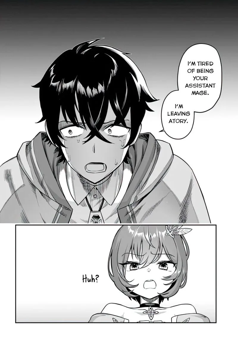 Ore Igai Dare mo Saishu Dekinai Sozai na no ni "Sozai Saishuritsu ga Hikui" to Pawahara suru Osananajimi Renkinjutsushi to Zetsuen shita Senzoku Madoushi, Henkyou no Machi de Slow Life wo Okuritai. Chapter 1 page 9