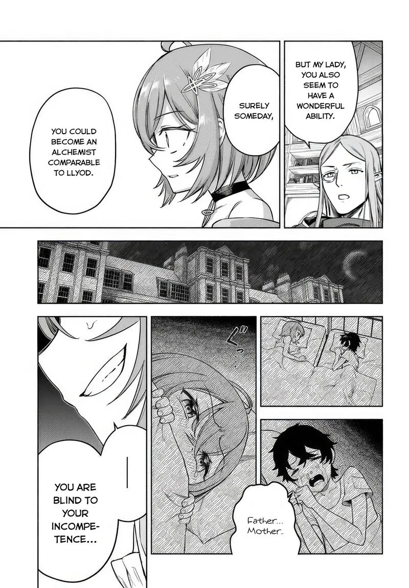 Ore Igai Dare mo Saishu Dekinai Sozai na no ni "Sozai Saishuritsu ga Hikui" to Pawahara suru Osananajimi Renkinjutsushi to Zetsuen shita Senzoku Madoushi, Henkyou no Machi de Slow Life wo Okuritai. Chapter 10 page 21
