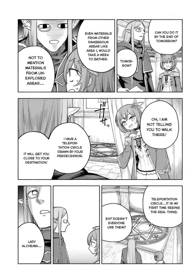 Ore Igai Dare mo Saishu Dekinai Sozai na no ni "Sozai Saishuritsu ga Hikui" to Pawahara suru Osananajimi Renkinjutsushi to Zetsuen shita Senzoku Madoushi, Henkyou no Machi de Slow Life wo Okuritai. Chapter 10 page 17