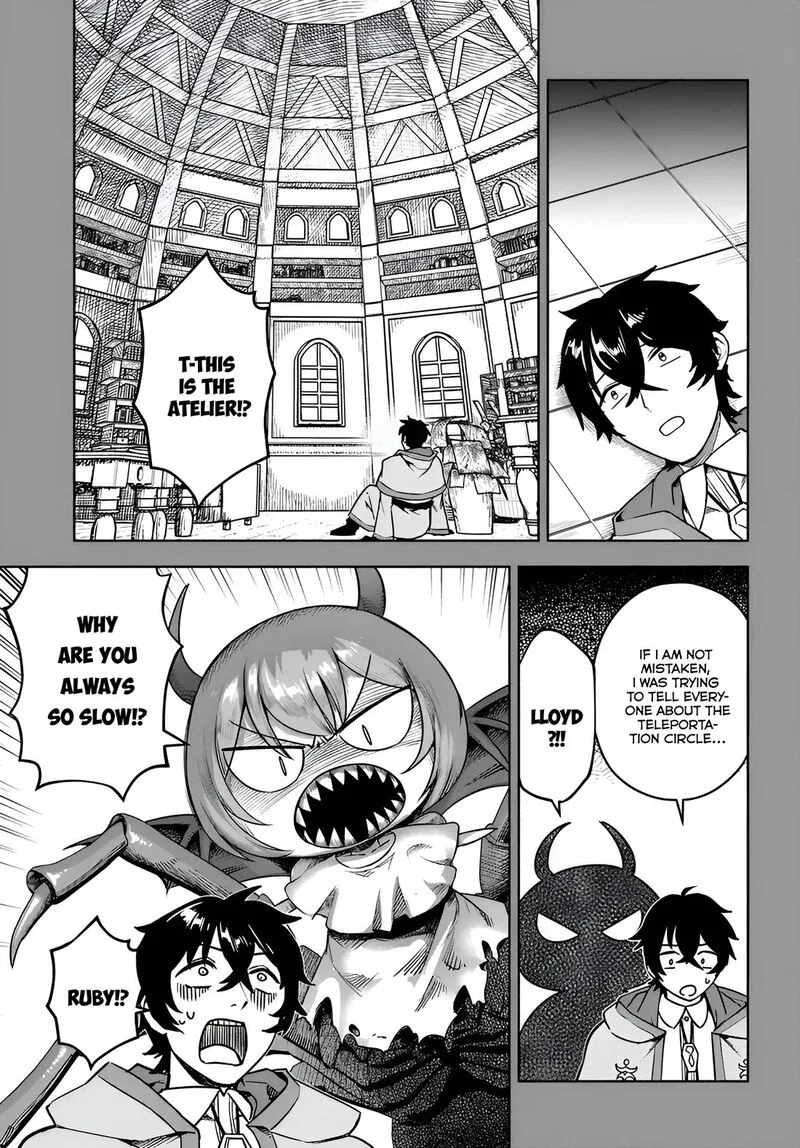 Ore Igai Dare mo Saishu Dekinai Sozai na no ni "Sozai Saishuritsu ga Hikui" to Pawahara suru Osananajimi Renkinjutsushi to Zetsuen shita Senzoku Madoushi, Henkyou no Machi de Slow Life wo Okuritai. Chapter 12 page 7