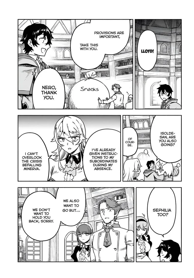 Ore Igai Dare mo Saishu Dekinai Sozai na no ni "Sozai Saishuritsu ga Hikui" to Pawahara suru Osananajimi Renkinjutsushi to Zetsuen shita Senzoku Madoushi, Henkyou no Machi de Slow Life wo Okuritai. Chapter 12 page 19
