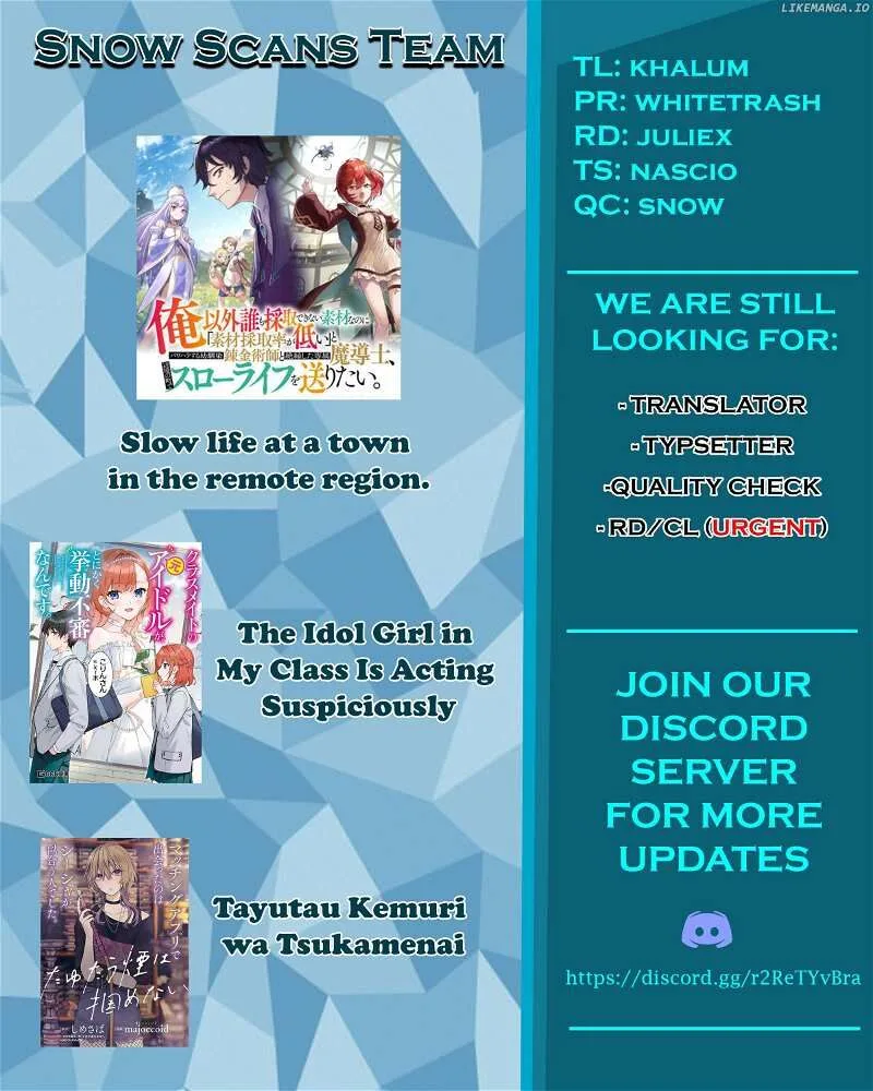 Ore Igai Dare mo Saishu Dekinai Sozai na no ni "Sozai Saishuritsu ga Hikui" to Pawahara suru Osananajimi Renkinjutsushi to Zetsuen shita Senzoku Madoushi, Henkyou no Machi de Slow Life wo Okuritai. Chapter 13 page 29