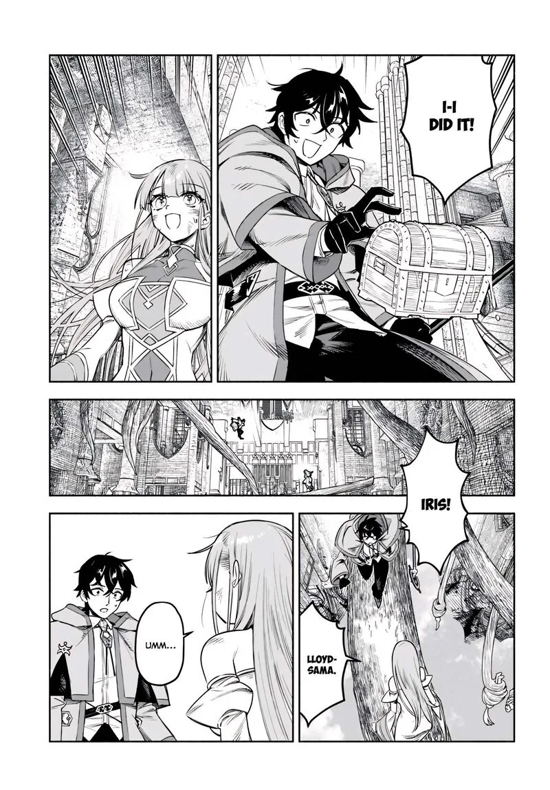 Ore Igai Dare mo Saishu Dekinai Sozai na no ni "Sozai Saishuritsu ga Hikui" to Pawahara suru Osananajimi Renkinjutsushi to Zetsuen shita Senzoku Madoushi, Henkyou no Machi de Slow Life wo Okuritai. Chapter 15 page 23