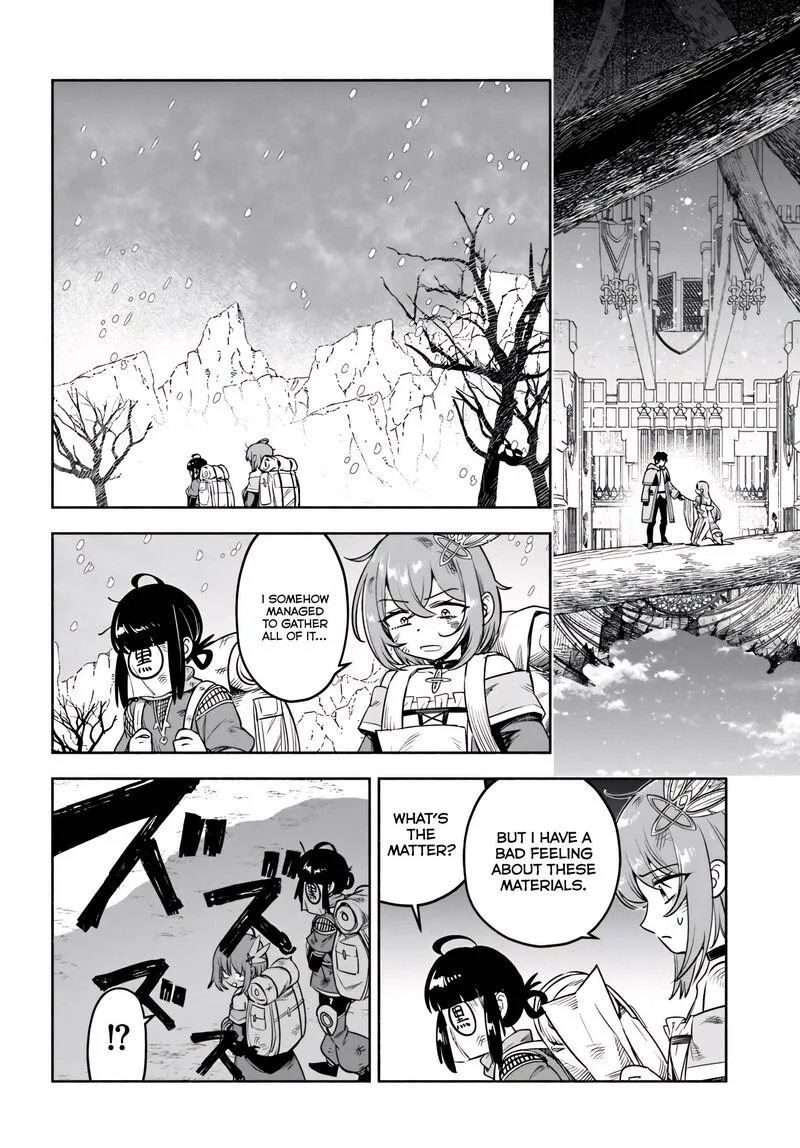 Ore Igai Dare mo Saishu Dekinai Sozai na no ni "Sozai Saishuritsu ga Hikui" to Pawahara suru Osananajimi Renkinjutsushi to Zetsuen shita Senzoku Madoushi, Henkyou no Machi de Slow Life wo Okuritai. Chapter 15 page 26