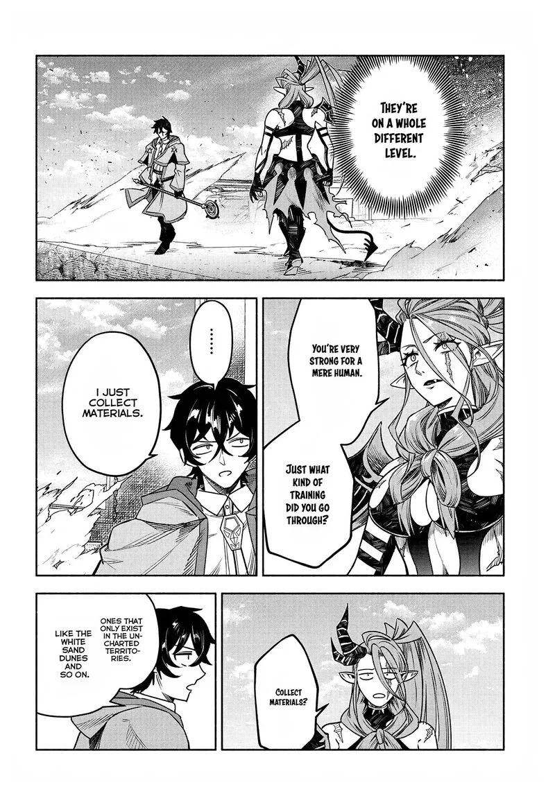 Ore Igai Dare mo Saishu Dekinai Sozai na no ni "Sozai Saishuritsu ga Hikui" to Pawahara suru Osananajimi Renkinjutsushi to Zetsuen shita Senzoku Madoushi, Henkyou no Machi de Slow Life wo Okuritai. Chapter 16 page 15