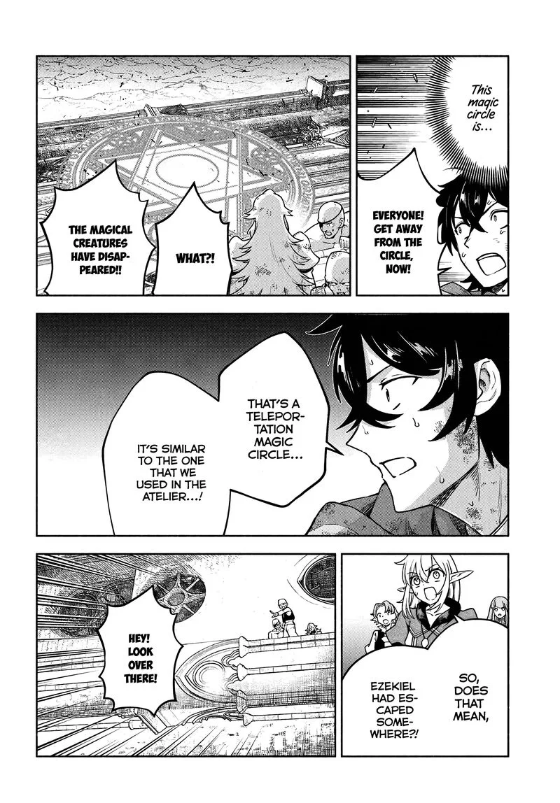 Ore Igai Dare mo Saishu Dekinai Sozai na no ni "Sozai Saishuritsu ga Hikui" to Pawahara suru Osananajimi Renkinjutsushi to Zetsuen shita Senzoku Madoushi, Henkyou no Machi de Slow Life wo Okuritai. Chapter 18 page 6