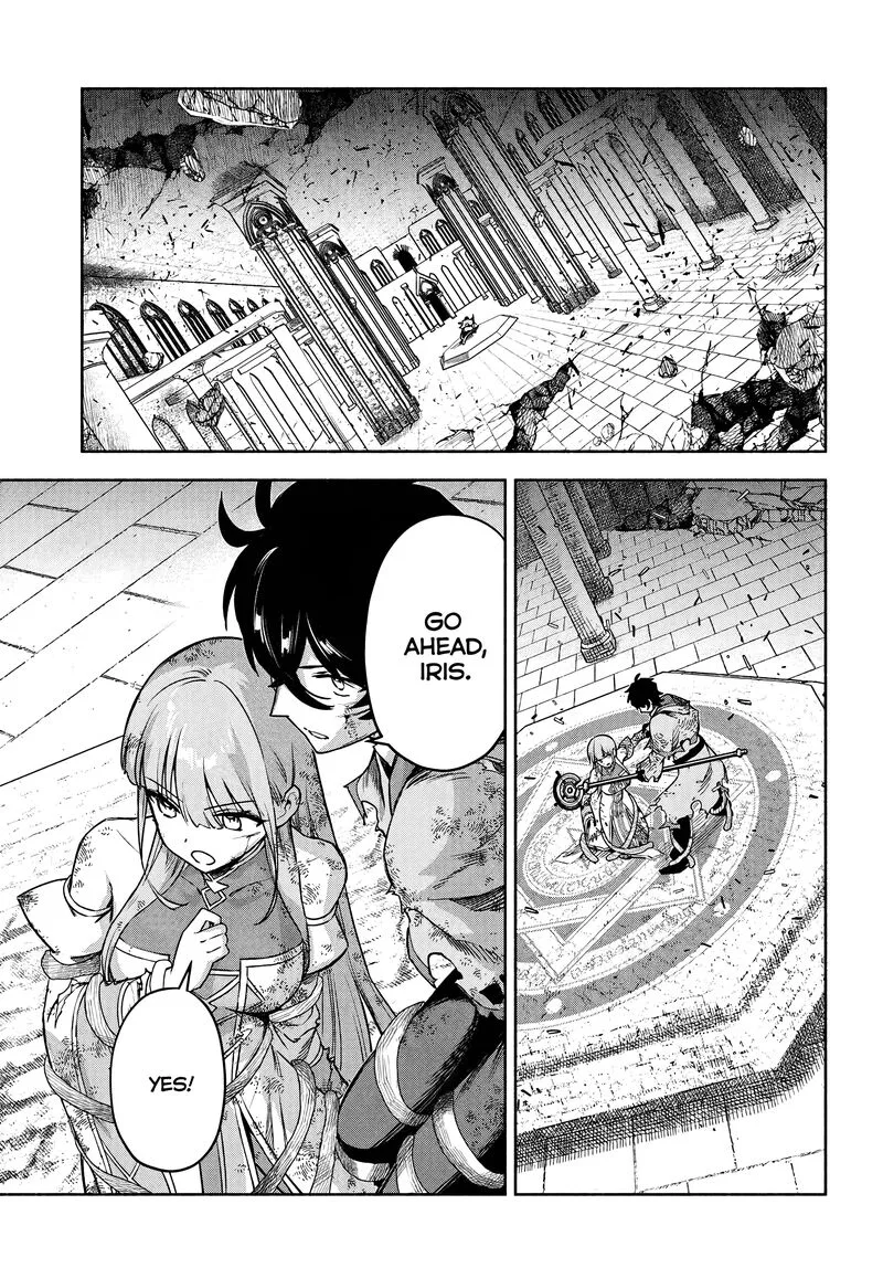 Ore Igai Dare mo Saishu Dekinai Sozai na no ni "Sozai Saishuritsu ga Hikui" to Pawahara suru Osananajimi Renkinjutsushi to Zetsuen shita Senzoku Madoushi, Henkyou no Machi de Slow Life wo Okuritai. Chapter 18 page 21