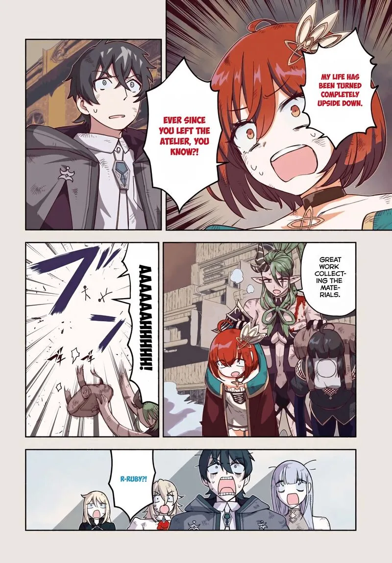 Ore Igai Dare mo Saishu Dekinai Sozai na no ni "Sozai Saishuritsu ga Hikui" to Pawahara suru Osananajimi Renkinjutsushi to Zetsuen shita Senzoku Madoushi, Henkyou no Machi de Slow Life wo Okuritai. Chapter 18 page 2