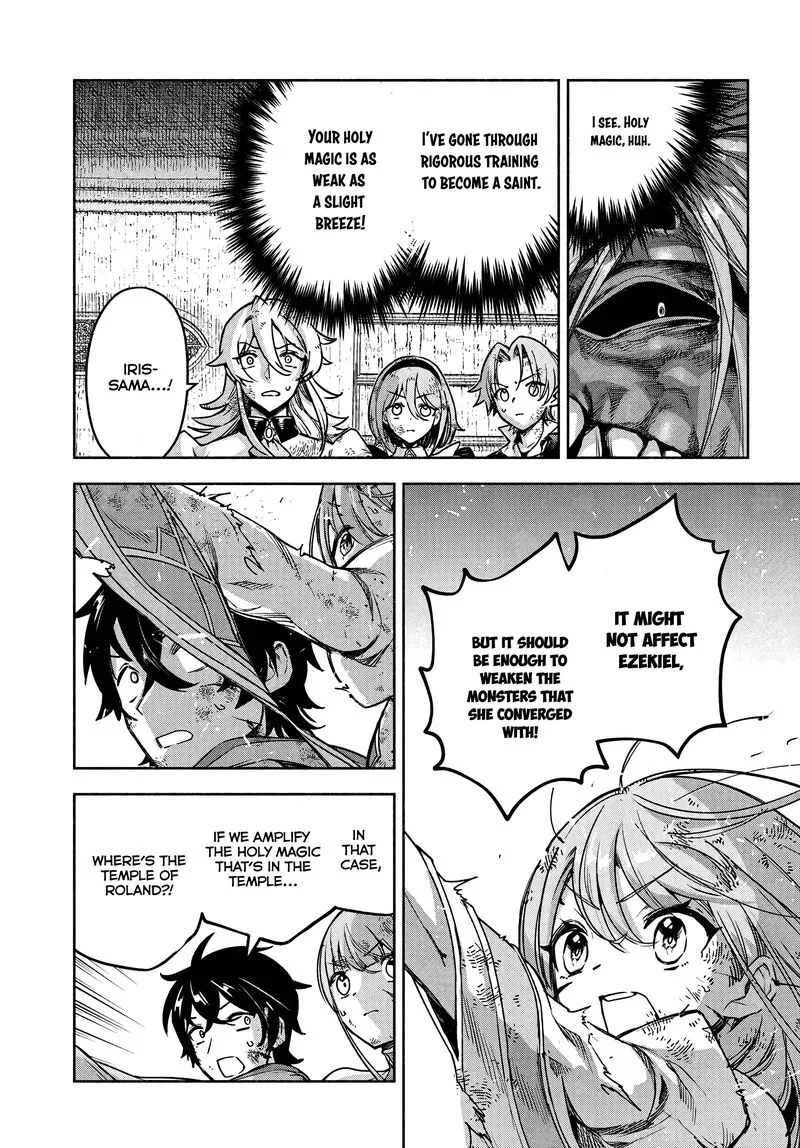 Ore Igai Dare mo Saishu Dekinai Sozai na no ni "Sozai Saishuritsu ga Hikui" to Pawahara suru Osananajimi Renkinjutsushi to Zetsuen shita Senzoku Madoushi, Henkyou no Machi de Slow Life wo Okuritai. Chapter 18 page 13