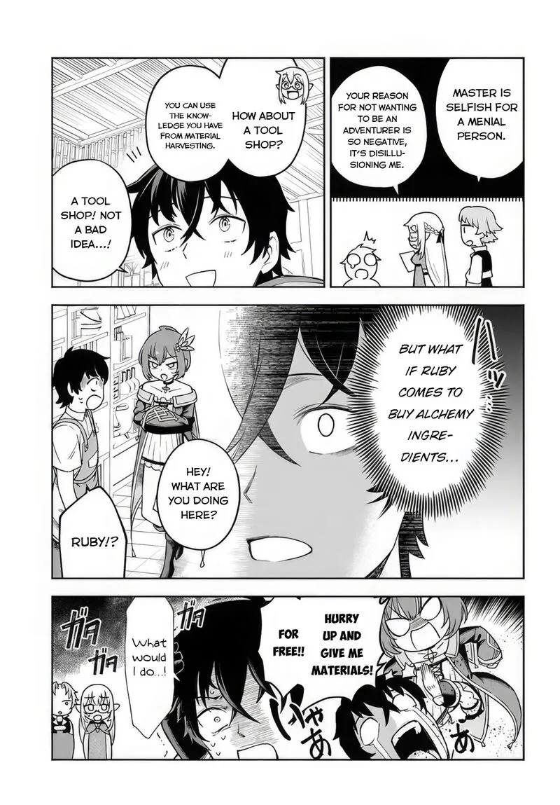 Ore Igai Dare mo Saishu Dekinai Sozai na no ni "Sozai Saishuritsu ga Hikui" to Pawahara suru Osananajimi Renkinjutsushi to Zetsuen shita Senzoku Madoushi, Henkyou no Machi de Slow Life wo Okuritai. Chapter 2 page 7