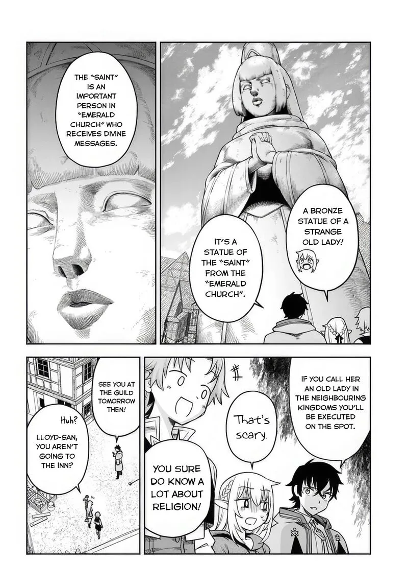 Ore Igai Dare mo Saishu Dekinai Sozai na no ni "Sozai Saishuritsu ga Hikui" to Pawahara suru Osananajimi Renkinjutsushi to Zetsuen shita Senzoku Madoushi, Henkyou no Machi de Slow Life wo Okuritai. Chapter 2 page 12