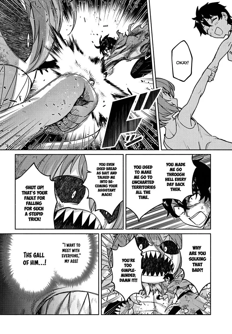 Ore Igai Dare mo Saishu Dekinai Sozai na no ni "Sozai Saishuritsu ga Hikui" to Pawahara suru Osananajimi Renkinjutsushi to Zetsuen shita Senzoku Madoushi, Henkyou no Machi de Slow Life wo Okuritai. Chapter 20 page 8