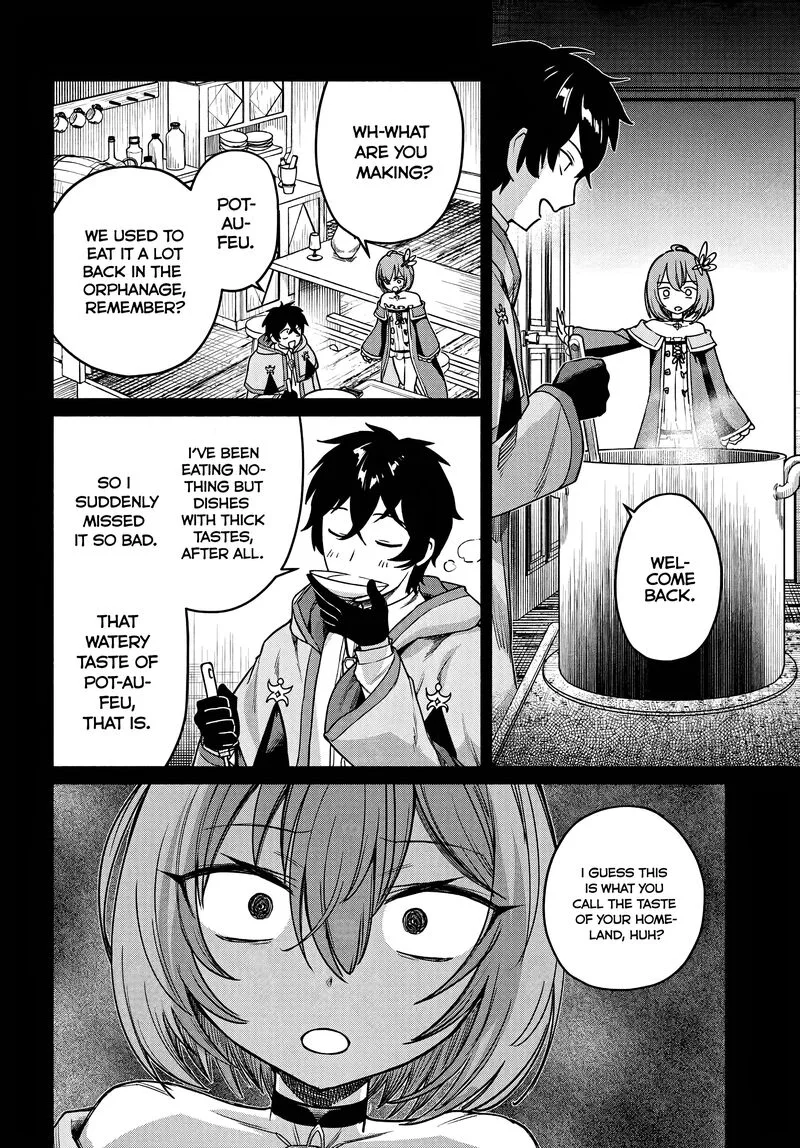 Ore Igai Dare mo Saishu Dekinai Sozai na no ni "Sozai Saishuritsu ga Hikui" to Pawahara suru Osananajimi Renkinjutsushi to Zetsuen shita Senzoku Madoushi, Henkyou no Machi de Slow Life wo Okuritai. Chapter 20 page 14