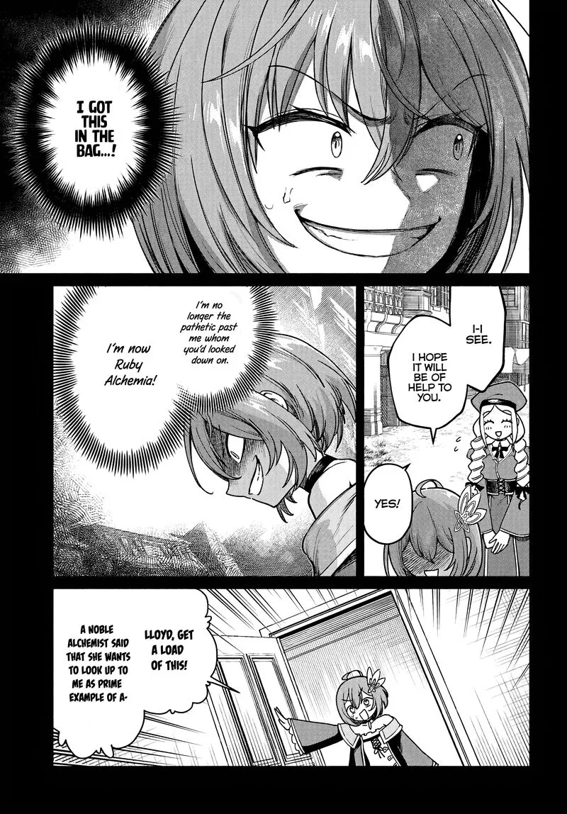 Ore Igai Dare mo Saishu Dekinai Sozai na no ni "Sozai Saishuritsu ga Hikui" to Pawahara suru Osananajimi Renkinjutsushi to Zetsuen shita Senzoku Madoushi, Henkyou no Machi de Slow Life wo Okuritai. Chapter 20 page 13