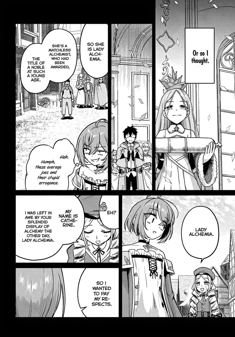 Ore Igai Dare mo Saishu Dekinai Sozai na no ni "Sozai Saishuritsu ga Hikui" to Pawahara suru Osananajimi Renkinjutsushi to Zetsuen shita Senzoku Madoushi, Henkyou no Machi de Slow Life wo Okuritai. Chapter 20 page 12