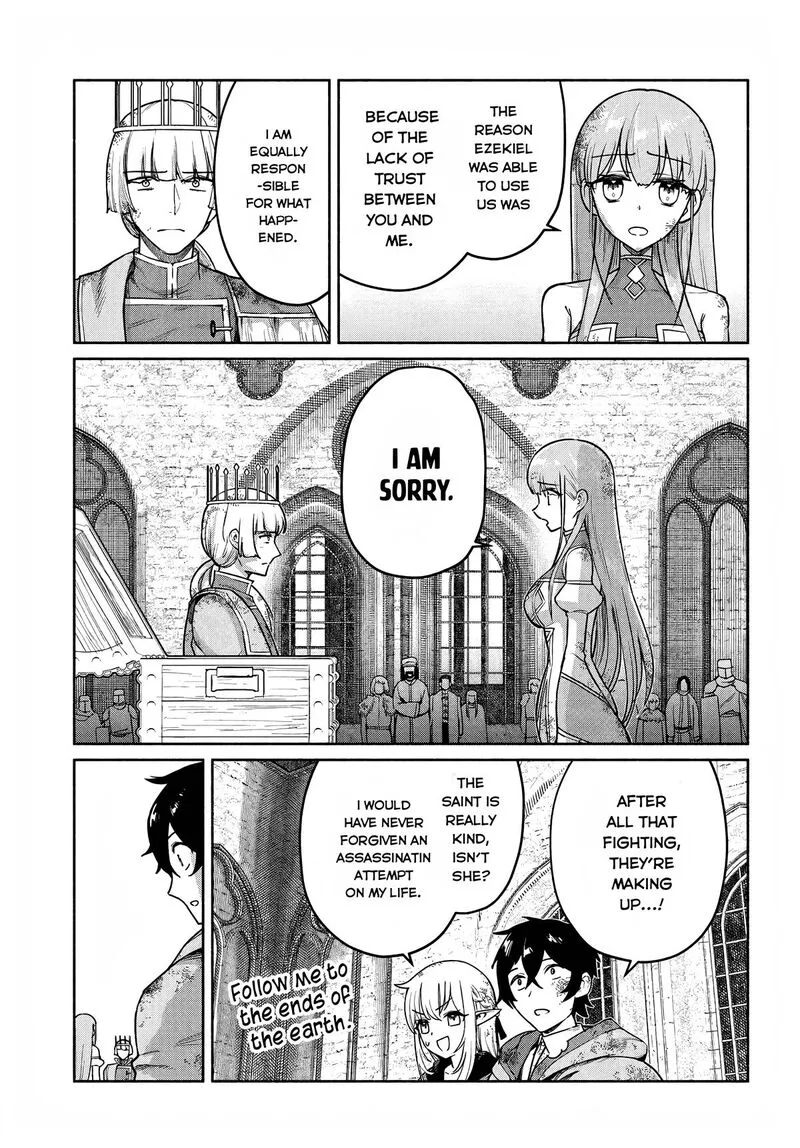 Ore Igai Dare mo Saishu Dekinai Sozai na no ni "Sozai Saishuritsu ga Hikui" to Pawahara suru Osananajimi Renkinjutsushi to Zetsuen shita Senzoku Madoushi, Henkyou no Machi de Slow Life wo Okuritai. Chapter 21 page 3