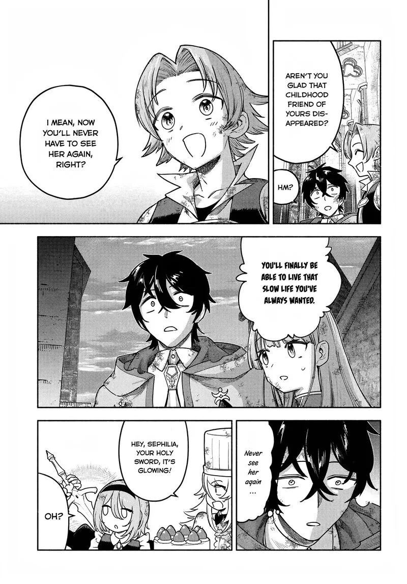 Ore Igai Dare mo Saishu Dekinai Sozai na no ni "Sozai Saishuritsu ga Hikui" to Pawahara suru Osananajimi Renkinjutsushi to Zetsuen shita Senzoku Madoushi, Henkyou no Machi de Slow Life wo Okuritai. Chapter 21 page 7
