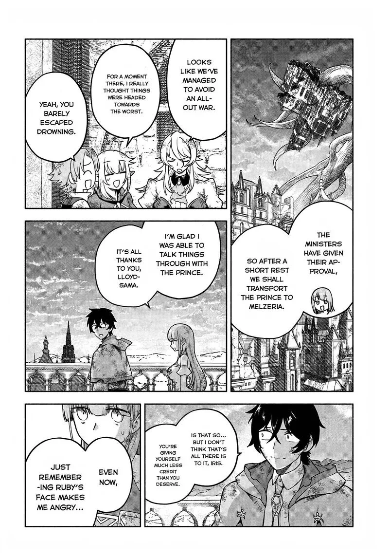 Ore Igai Dare mo Saishu Dekinai Sozai na no ni "Sozai Saishuritsu ga Hikui" to Pawahara suru Osananajimi Renkinjutsushi to Zetsuen shita Senzoku Madoushi, Henkyou no Machi de Slow Life wo Okuritai. Chapter 21 page 4