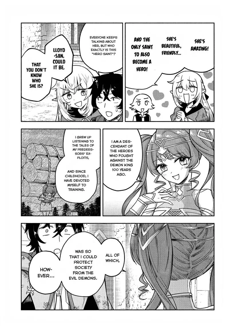 Ore Igai Dare mo Saishu Dekinai Sozai na no ni "Sozai Saishuritsu ga Hikui" to Pawahara suru Osananajimi Renkinjutsushi to Zetsuen shita Senzoku Madoushi, Henkyou no Machi de Slow Life wo Okuritai. Chapter 21 page 13