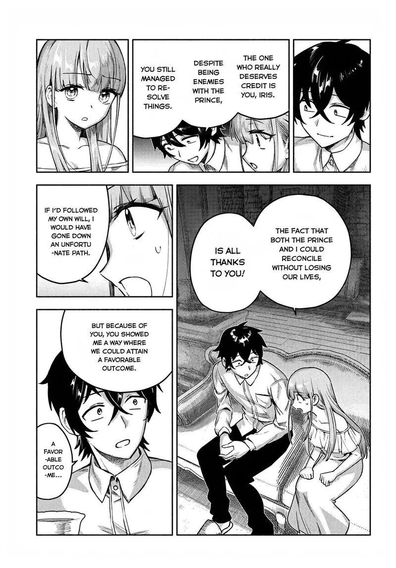 Ore Igai Dare mo Saishu Dekinai Sozai na no ni "Sozai Saishuritsu ga Hikui" to Pawahara suru Osananajimi Renkinjutsushi to Zetsuen shita Senzoku Madoushi, Henkyou no Machi de Slow Life wo Okuritai. Chapter 21 page 23
