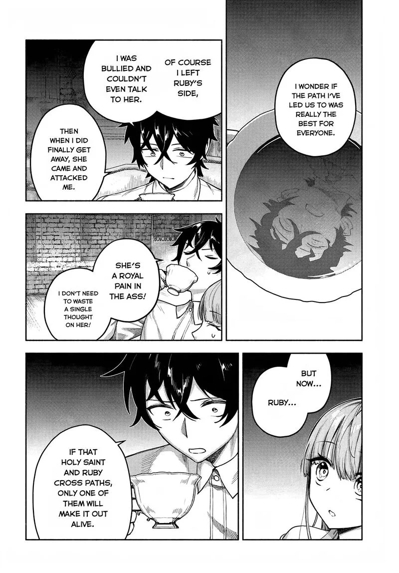 Ore Igai Dare mo Saishu Dekinai Sozai na no ni "Sozai Saishuritsu ga Hikui" to Pawahara suru Osananajimi Renkinjutsushi to Zetsuen shita Senzoku Madoushi, Henkyou no Machi de Slow Life wo Okuritai. Chapter 21 page 24