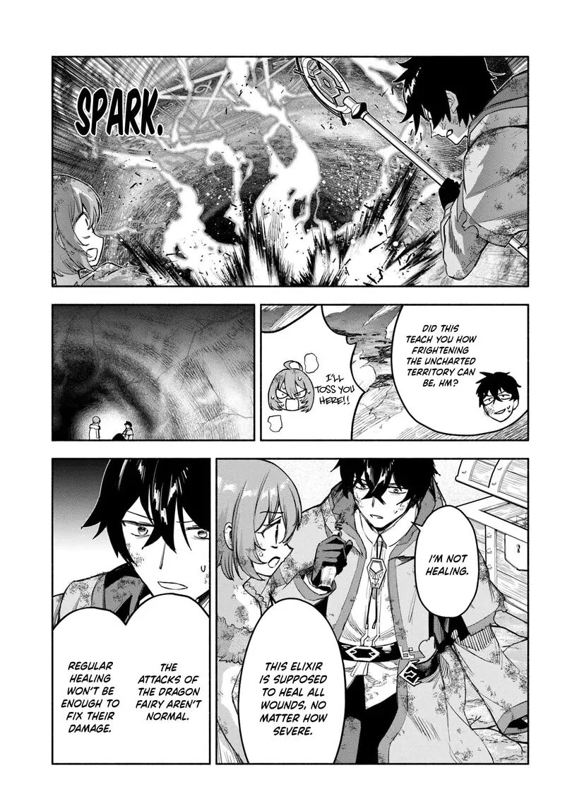 Ore Igai Dare mo Saishu Dekinai Sozai na no ni "Sozai Saishuritsu ga Hikui" to Pawahara suru Osananajimi Renkinjutsushi to Zetsuen shita Senzoku Madoushi, Henkyou no Machi de Slow Life wo Okuritai. Chapter 26 page 7