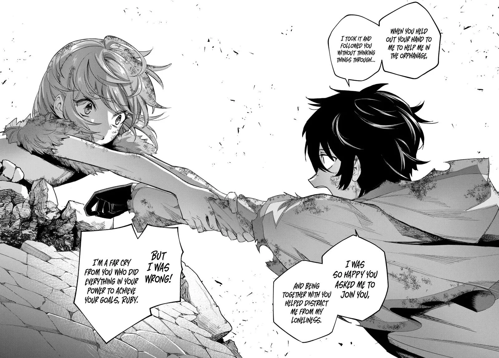 Ore Igai Dare mo Saishu Dekinai Sozai na no ni "Sozai Saishuritsu ga Hikui" to Pawahara suru Osananajimi Renkinjutsushi to Zetsuen shita Senzoku Madoushi, Henkyou no Machi de Slow Life wo Okuritai. Chapter 26 page 20