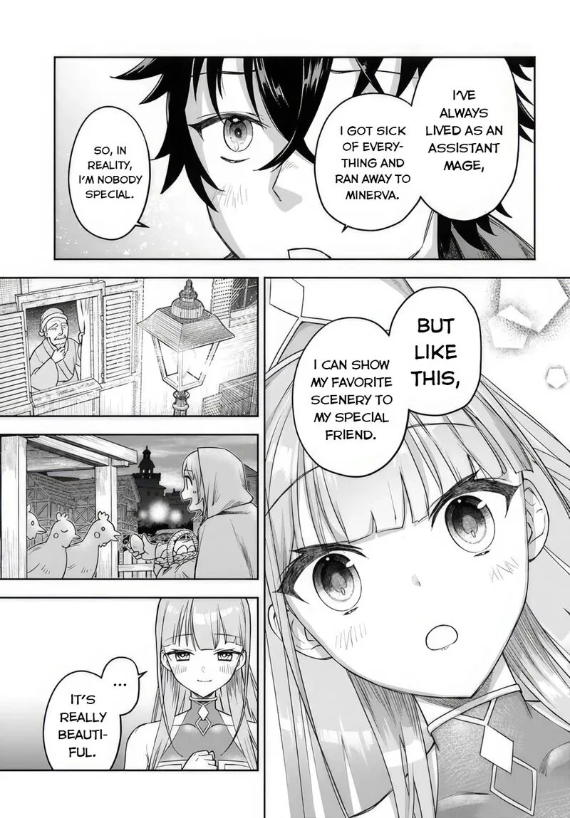 Ore Igai Dare mo Saishu Dekinai Sozai na no ni "Sozai Saishuritsu ga Hikui" to Pawahara suru Osananajimi Renkinjutsushi to Zetsuen shita Senzoku Madoushi, Henkyou no Machi de Slow Life wo Okuritai. Chapter 3 page 17