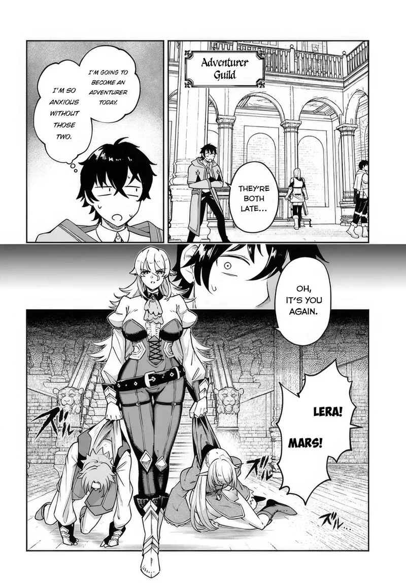 Ore Igai Dare mo Saishu Dekinai Sozai na no ni "Sozai Saishuritsu ga Hikui" to Pawahara suru Osananajimi Renkinjutsushi to Zetsuen shita Senzoku Madoushi, Henkyou no Machi de Slow Life wo Okuritai. Chapter 4 page 2