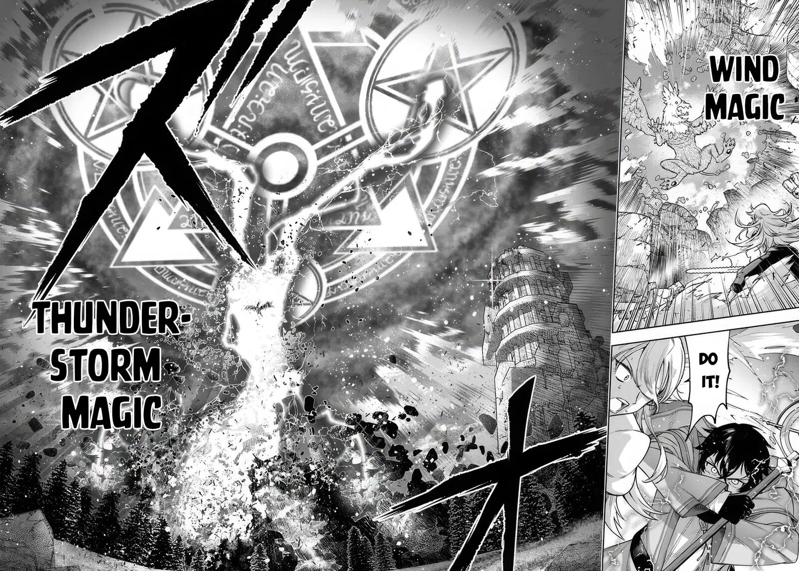 Ore Igai Dare mo Saishu Dekinai Sozai na no ni "Sozai Saishuritsu ga Hikui" to Pawahara suru Osananajimi Renkinjutsushi to Zetsuen shita Senzoku Madoushi, Henkyou no Machi de Slow Life wo Okuritai. Chapter 5 page 24