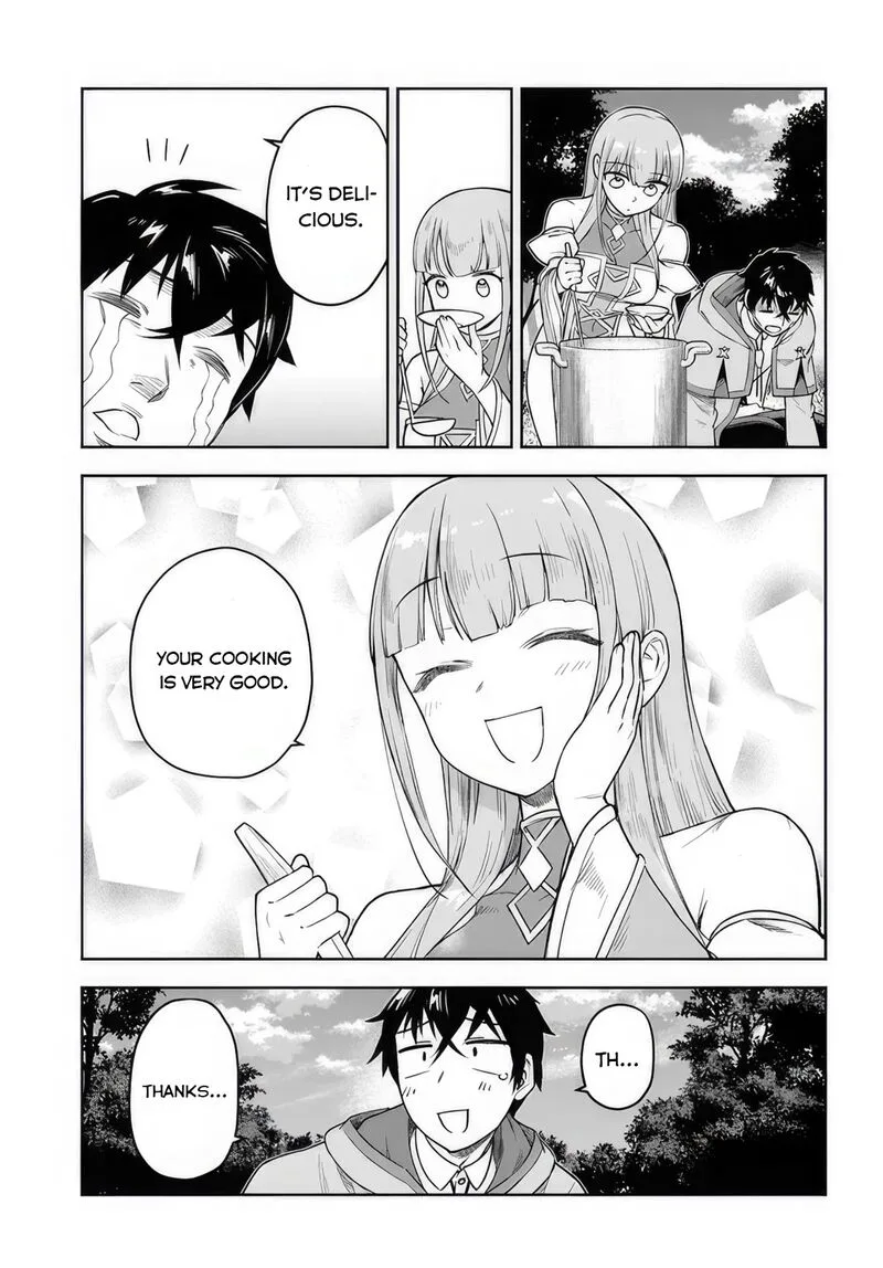 Ore Igai Dare mo Saishu Dekinai Sozai na no ni "Sozai Saishuritsu ga Hikui" to Pawahara suru Osananajimi Renkinjutsushi to Zetsuen shita Senzoku Madoushi, Henkyou no Machi de Slow Life wo Okuritai. Chapter 6 page 13